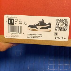 Puma Black and Gray Sneakers for Everyday Style